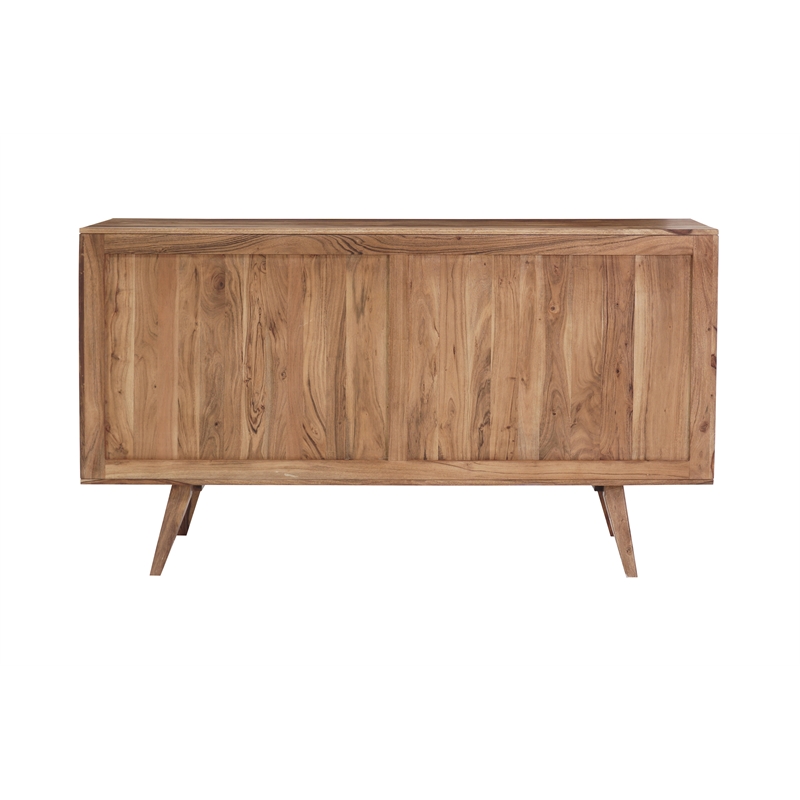 Porter Designs Fusion Solid Sheesham Wood Dresser - Light Brown