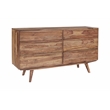 Porter Designs Fusion Solid Sheesham Wood Dresser - Light Brown
