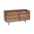Porter Designs Fusion Solid Sheesham Wood Dresser - Light Brown