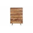 Porter Designs Fusion Solid Sheesham Wood Chest - Light Brown