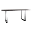 Porter Designs Manzanita Solid Sheesham Wood Dining Table - Gray