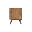 Porter Designs Fusion Solid Sheesham Wood TV Stand - Light Brown