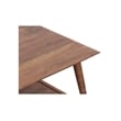 Porter Designs Portola Solid Acacia Wood Coffee Table - Brown