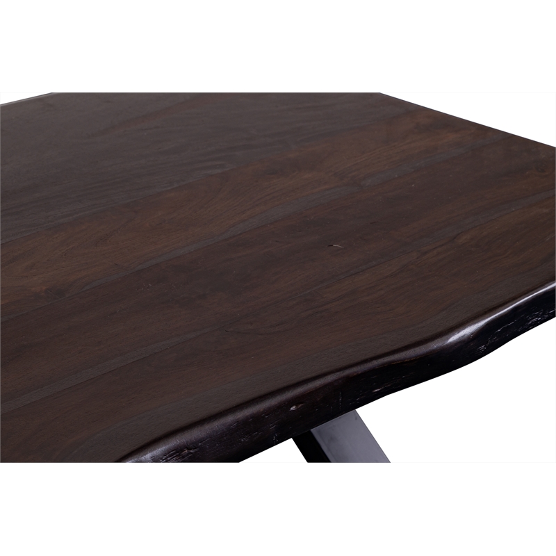 Porter Designs Manzanita Solid Sheesham Wood Coffee Table - Gray