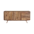 Porter Designs Fusion Solid Sheesham Wood Sideboard - Light Brown