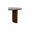 Porter Designs Ellipse Solid Acacia Wood Dining Table - Gray