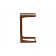 Porter Designs Portola Transitional Solid Wood End Table in Brown (Set of 2)