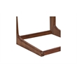 Porter Designs Portola Transitional Solid Wood End Table in Brown (Set of 2)