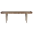 Porter Designs Petra Transitional Solid Wood Dining Table in Natural