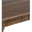 Porter Designs Petra Transitional Solid Wood Dining Table in Natural