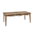 Porter Designs Berkshire Traditional Solid Wood Dining Table in Brown.