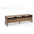 Porter Designs Urban Solid Sheesham Wood TV Stand - Brown