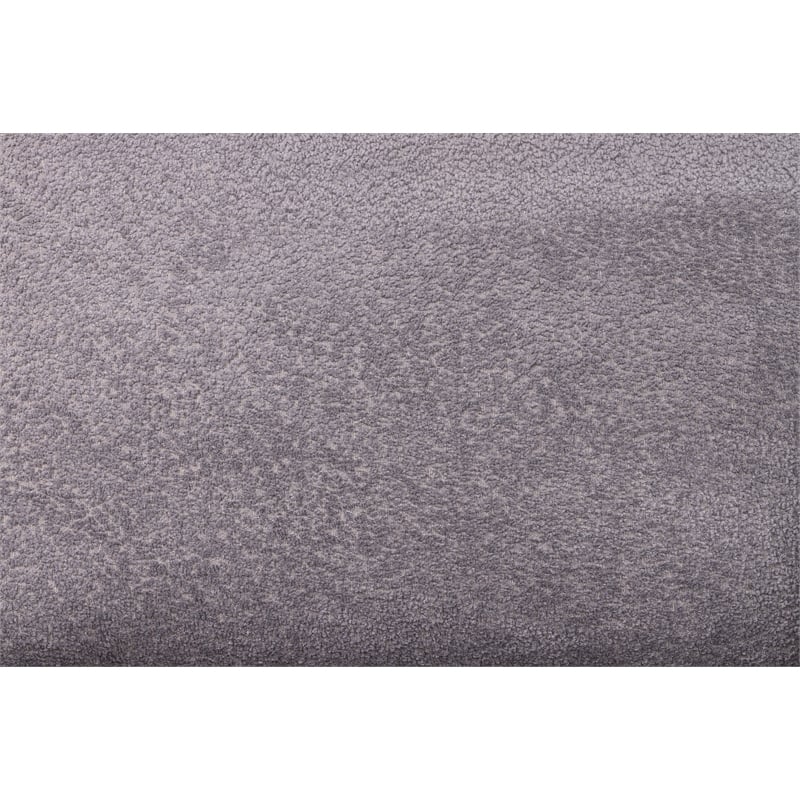 Porter Designs Marley Boucle Fabric Loveseat - Gray