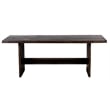Porter Designs Udo Solid Wood Dining Table - Black