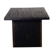 Porter Designs Udo Solid Wood Dining Table - Black