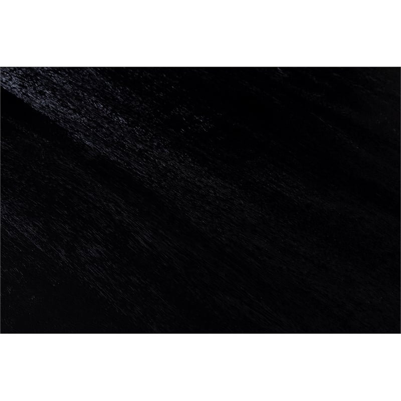 Porter Designs Udo Solid Wood Dining Table - Black