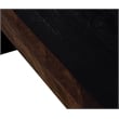 Porter Designs Udo Solid Wood Dining Table - Black