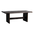 Porter Designs Udo Solid Wood Dining Table - Black