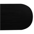 Porter Designs Coburg Solid Wood Dining Table - Black.