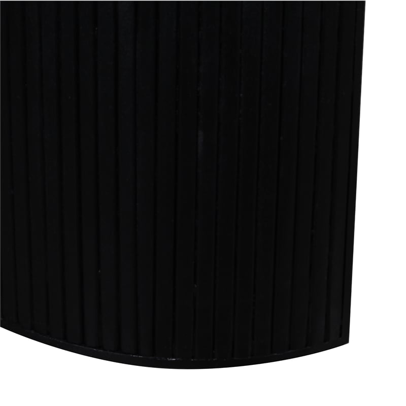 Porter Designs Coburg Solid Wood Dining Table - Black.