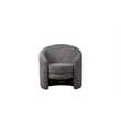 Porter Designs Leo Boucle Fabric Accent Chair - Gray