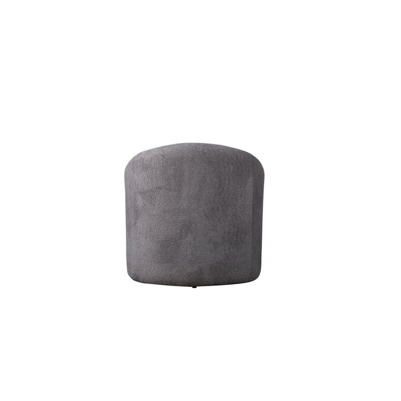 Porter Designs Leo Boucle Fabric Accent Chair - Gray