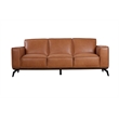 Porter Designs Carina Top Grain Leather Sofa - Brown