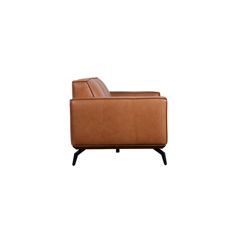Porter Designs Carina Top Grain Leather Sofa - Brown