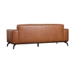 Porter Designs Carina Top Grain Leather Sofa - Brown