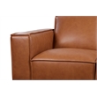Porter Designs Carina Top Grain Leather Sofa - Brown