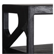 Porter Designs Canberra Black Solid Mango Wood Bookcase