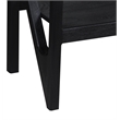 Porter Designs Canberra Black Solid Mango Wood Bookcase