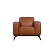 Porter Designs Carina Top Grain Leather Chair - Brown