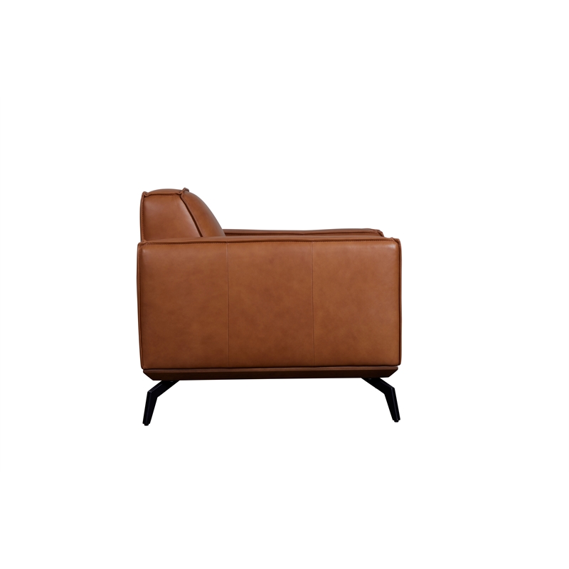 Porter Designs Carina Top Grain Leather Chair - Brown