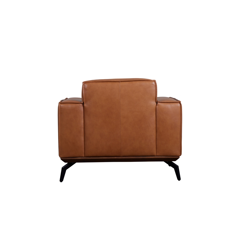 Porter Designs Carina Top Grain Leather Chair - Brown