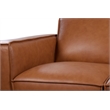 Porter Designs Carina Top Grain Leather Loveseat - Brown