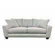 Porter Designs Broadway Microfiber Upholstered Sofa in Gray
