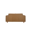 Porter Designs Nerio Top-Grain Leather Loveseat - Brown