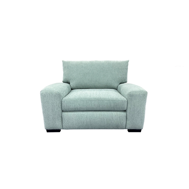 Porter Designs Clayton Modern Upholstered Chair - Teal