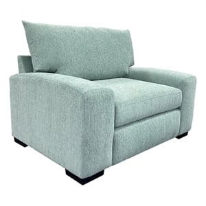 Porter Designs Clayton Modern Upholstered Chair - Teal