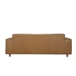 Porter Designs Nerio Top-Grain Leather Sofa - Brown