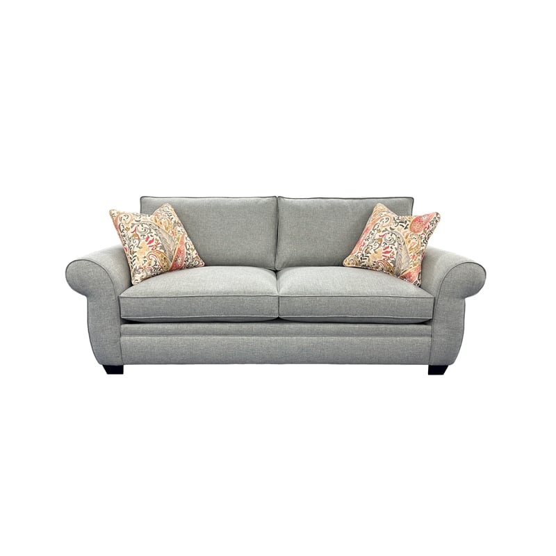 Porter Designs Oasis Transitional Upholstered Sofa - Gray