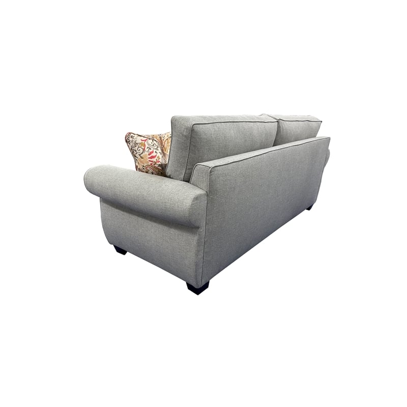 Porter Designs Oasis Transitional Upholstered Sofa - Gray