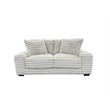 Porter Designs Big Chill Microfiber Loveseat - Gray