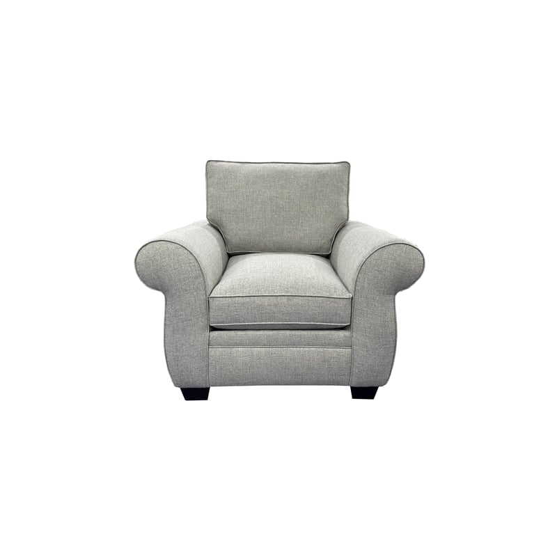 Porter Designs Oasis Transitional Upholstered Chair - Gray