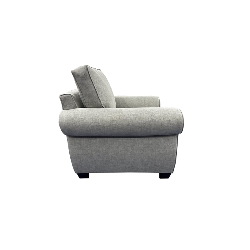 Porter Designs Oasis Transitional Upholstered Chair - Gray