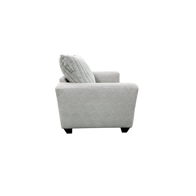 Porter Designs Broadway Microfiber Chair - Gray