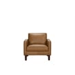 Porter Designs Soria Top-Grain Leather Chair - Brown