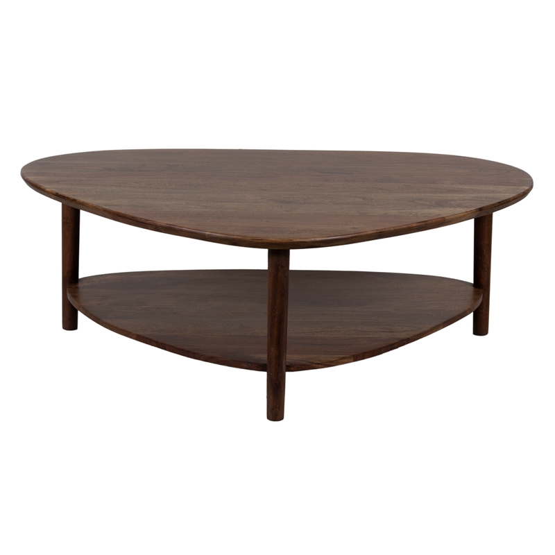Porter Designs Noma Solid Acacia Wood Coffee Table - Brown