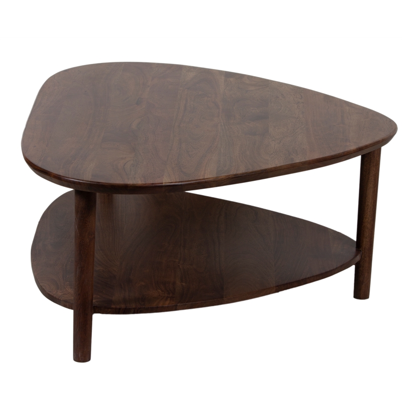 Porter Designs Noma Solid Acacia Wood Coffee Table - Brown